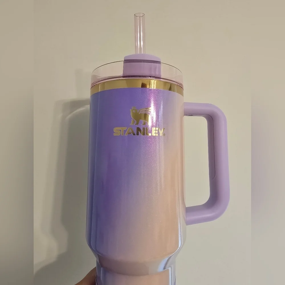 NWT Stanley Limited Edition Wicked Glinda For Good Quencher H2.0 Tumbler 40 Oz - Picture 6 of 13